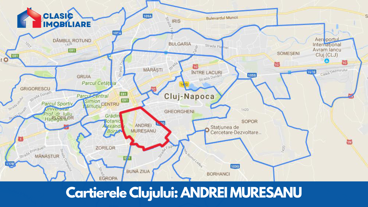 Cartierele Clujului: ANDREI MURESANU