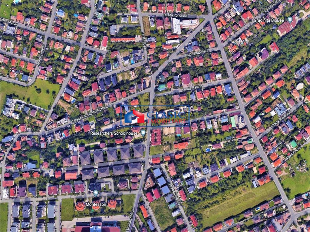 Vanzare teren autorizat pentru 2 case individuale zona Trifoiuliu Andrei Muresanu