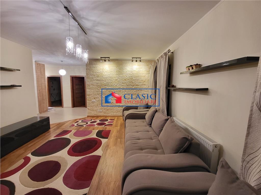 Inchiriere apartament 3 camere modern bloc nou in Manastur  zona Campului, Cluj Napoca