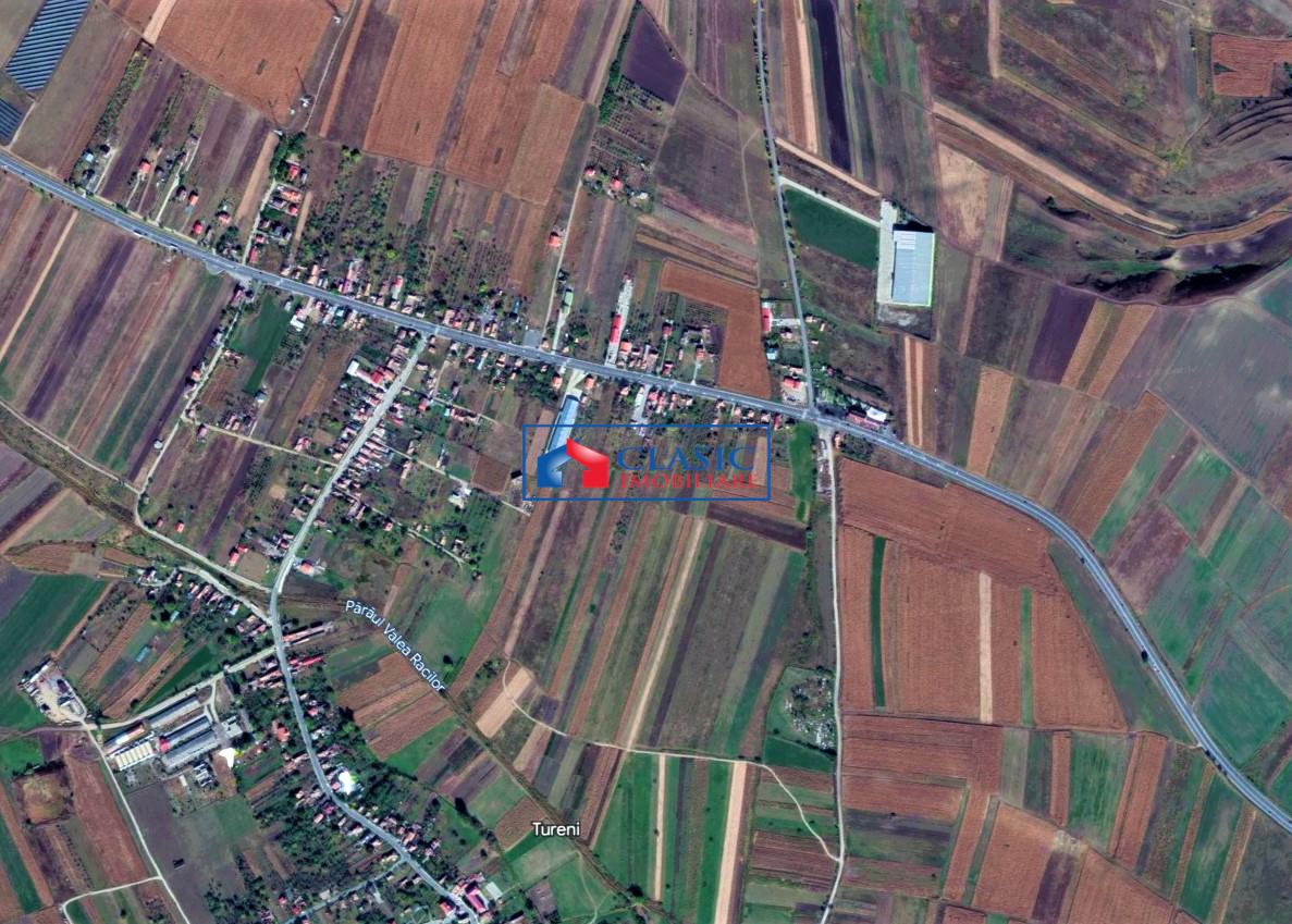 Vanzare teren cu hala pentru productie si depozitare zona Tureni, Feleacu