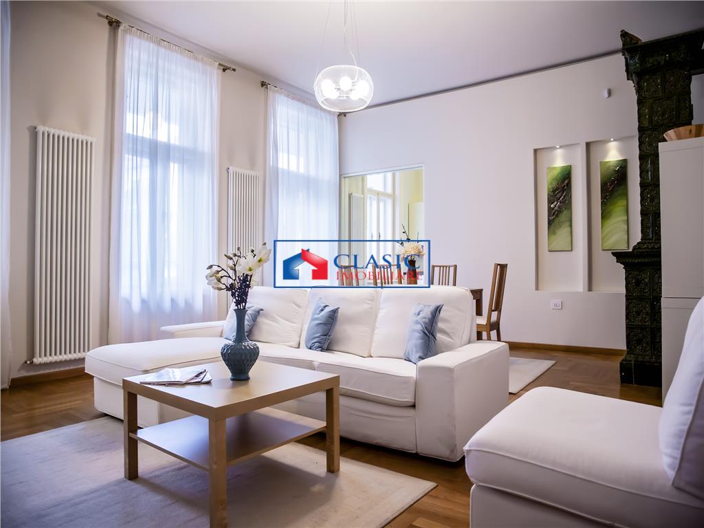 Inchiriere apartament 3 camere, ultrafinisat in Centru str. A.Iancu, Cluj Napoca
