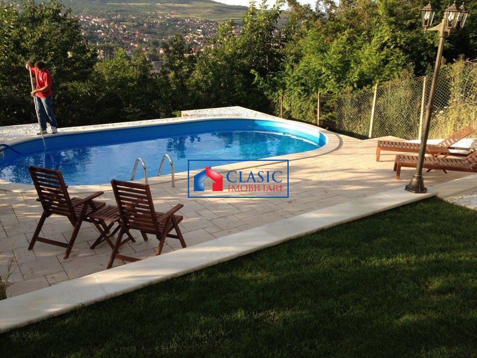 Vanzare casa individuala 360 mp utili cu piscina in Gruia, Cluj Napoca