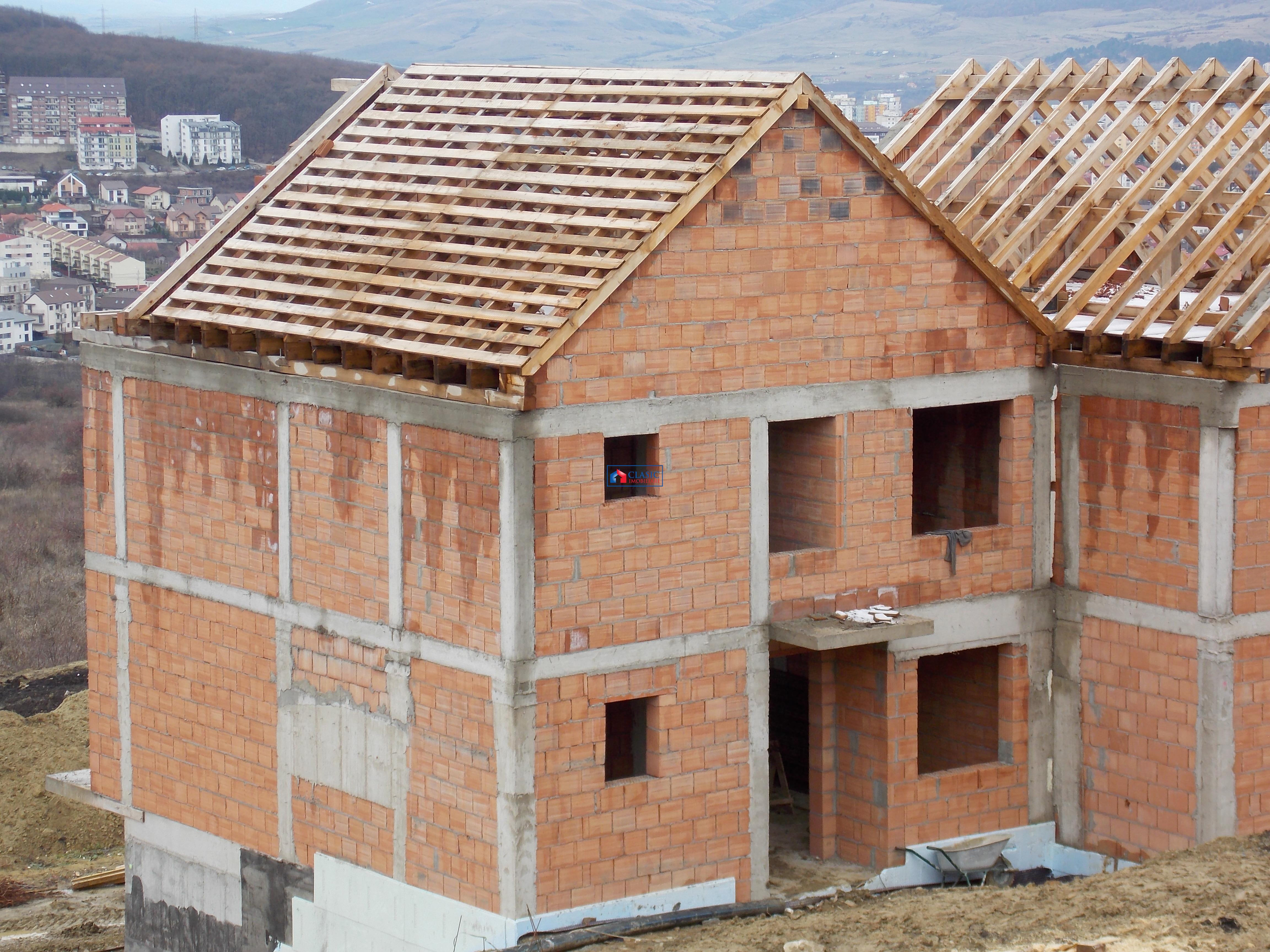 Vanzare casa insiruita 144 mp utili semifinisata Europa, Cluj Napoca