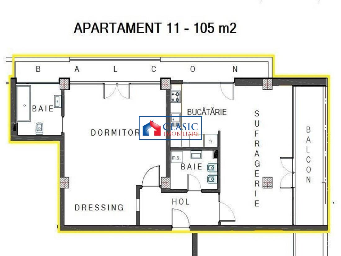 Inchiriere apartament 2 camere de lux in Plopilor zona Parcul Rozelor