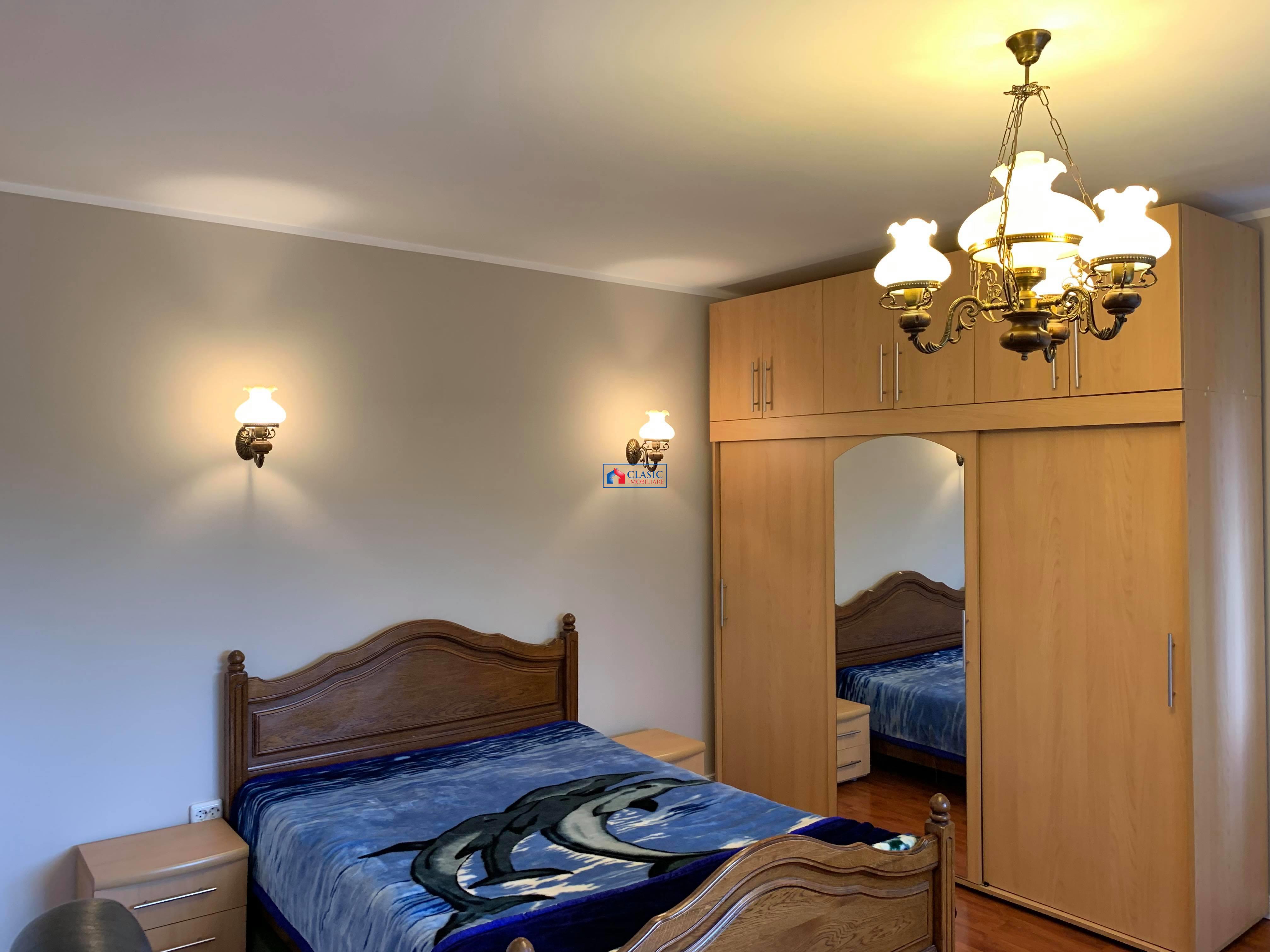 Inchiriere apartament 3 camere modern cu gradina in vila, in Buna Ziua