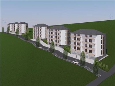 Vanzare teren cu autorizatie pentru bloc cu 16 apartamente in Baciu