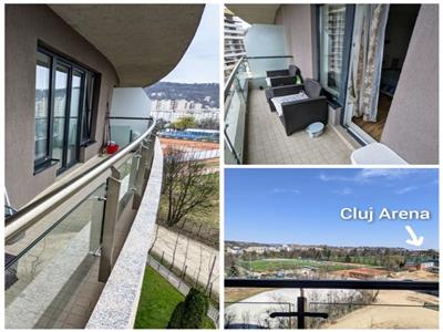 Inchiriere apartament 3 camere modern bloc nou in Plopilor  Parcul Rozelor, Cluj Napoca