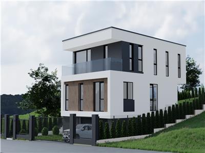 Vanzare casa individuala zona linistita, constructie noua, arhitectura moderna, Andrei Muresanu