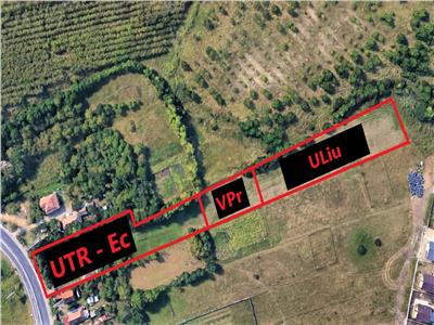 Vanzare teren 1ha partial UTR-Ec, partial UTR-ULiu zona Calea Turzii Cluj-Napoca