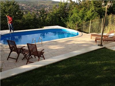 Vanzare casa individuala 360 mp utili cu piscina in Gruia, Cluj Napoca