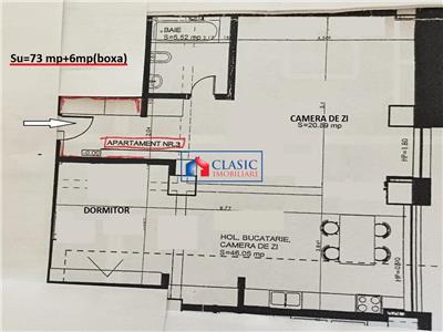 Inchiriere Apartament 2 camere 73 mp in Marasti, Sens Giratoriu