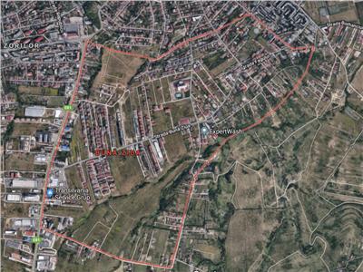 Vanzare teren duplex, 750 mp, front 23 m, zona Buna Ziua, Cluj Napoca